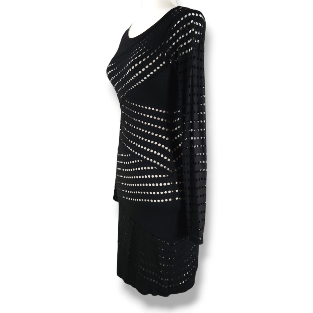 B44 Dressed by Bailey‎ 44 Bodycon Lined Dress Black Cutout Cocktail Dress Sz. XS